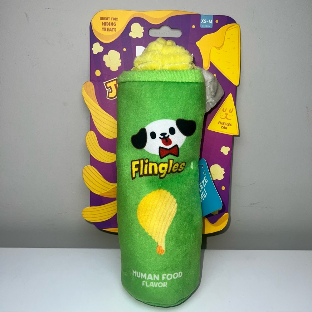 Bark Flingles Dog Toy